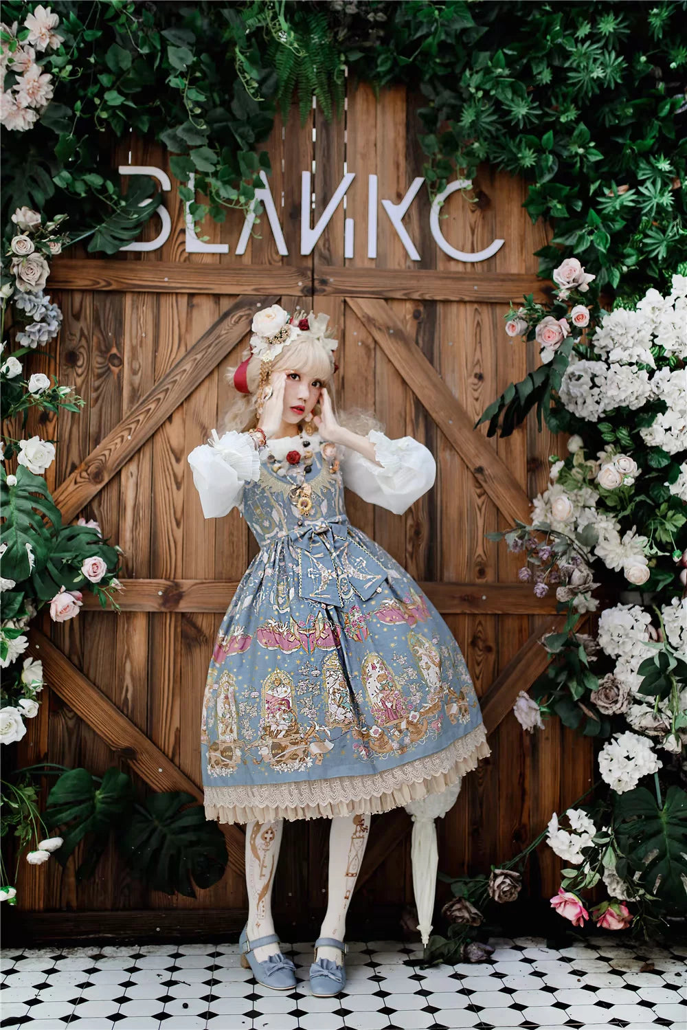 The Little Prince - Plus Size Lolita Dresses, Rose Prints & Bows
