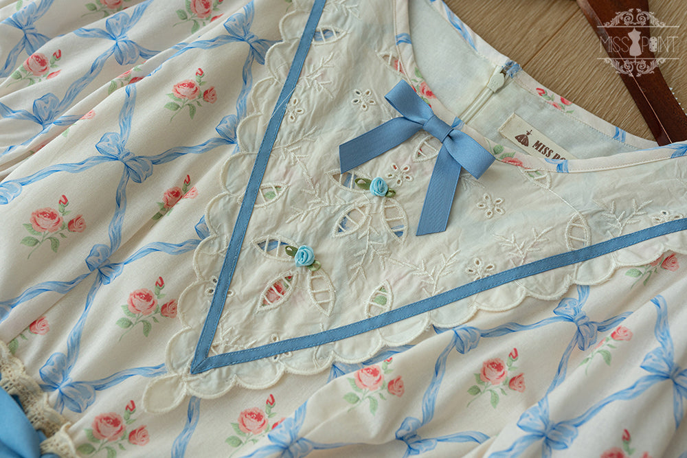 (Buyforme)Miss Point~Happy Summer Elegant Lolita Floral OP Dress 17704:244828