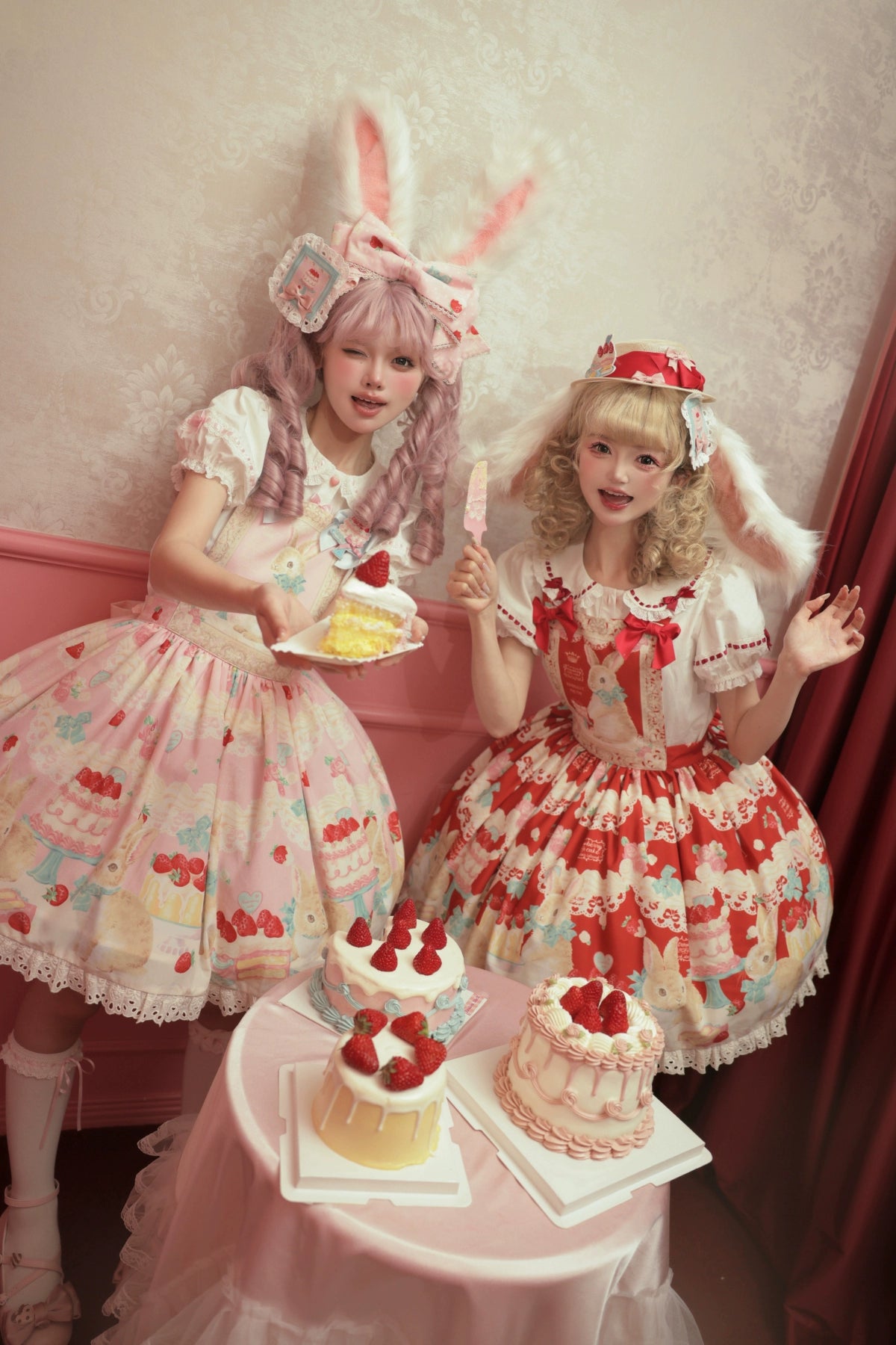 Dark Star Island~Honey Bunny Cake~Sweet Lolita JSK/OP/Strap SK/Shirt 39864:638670
