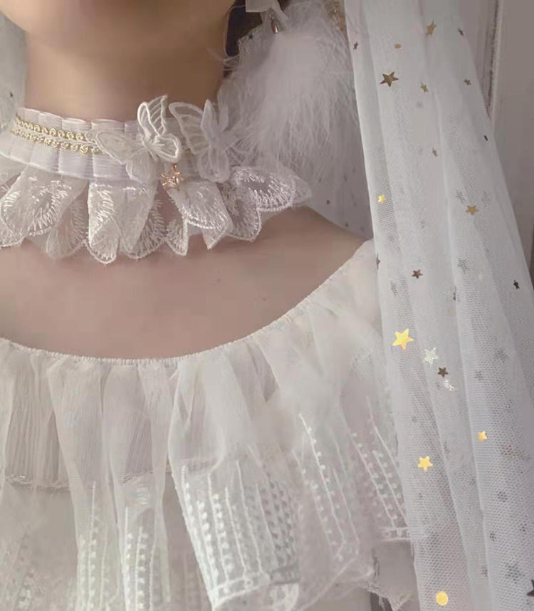 (Buyforme)Fairy Tales~Fate Quartet Bridal Lolita Gothic Accessories Blouse 19864:276022