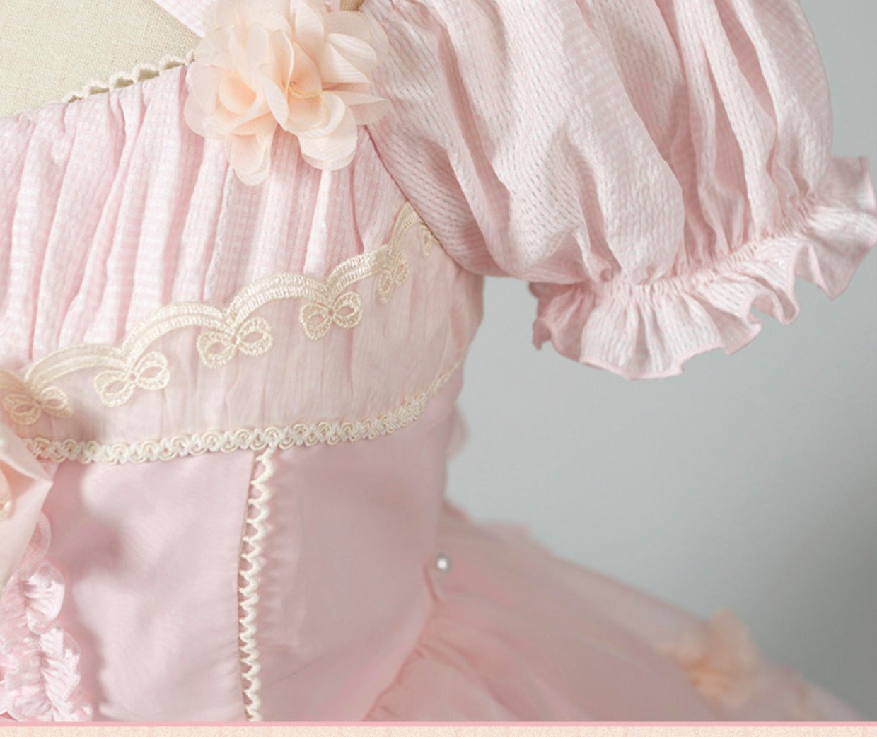 Puppets and Doll - Sweet Lolita OP Dress Multicolor