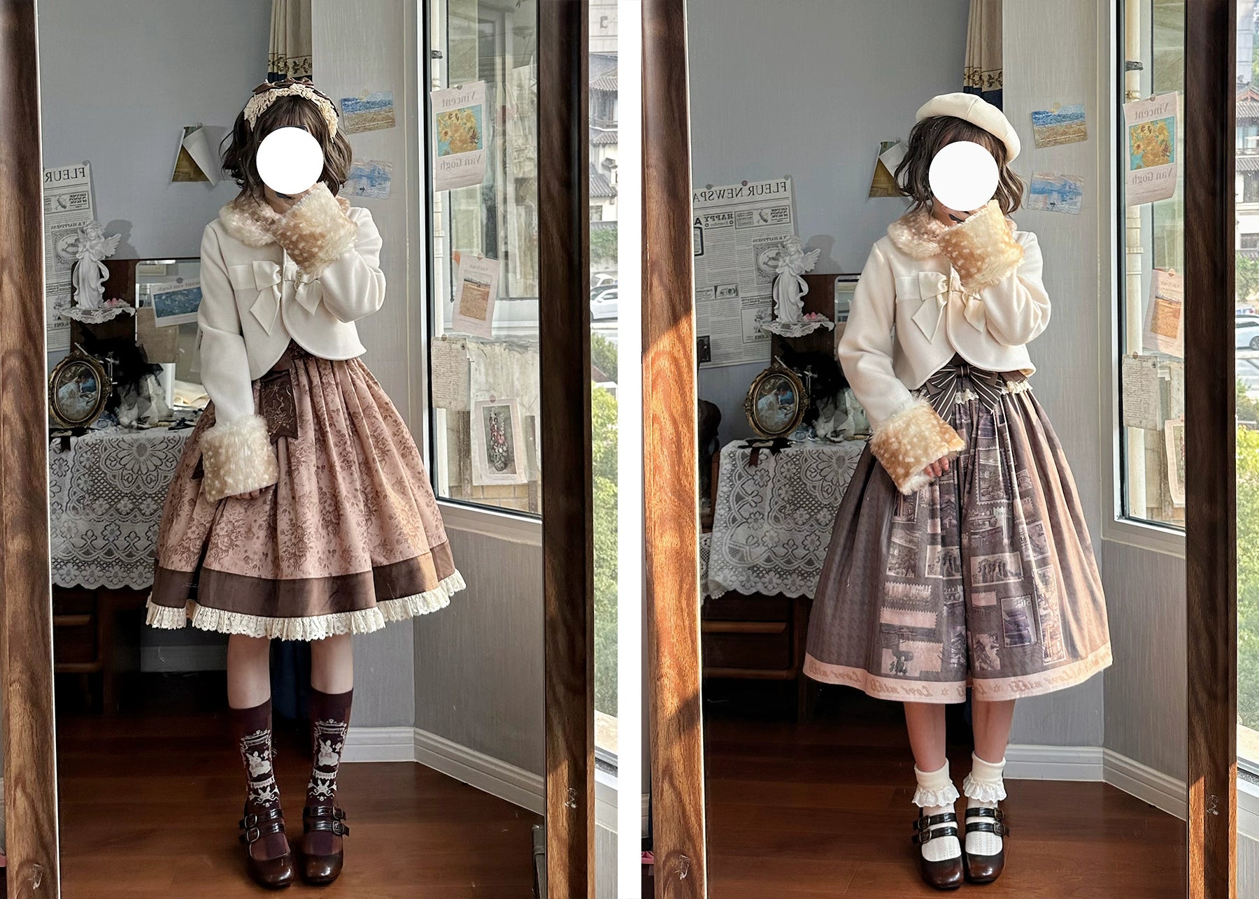 (BFM)Vcastle~Winter Lolita Coat Short Wool Coat 33610:433166