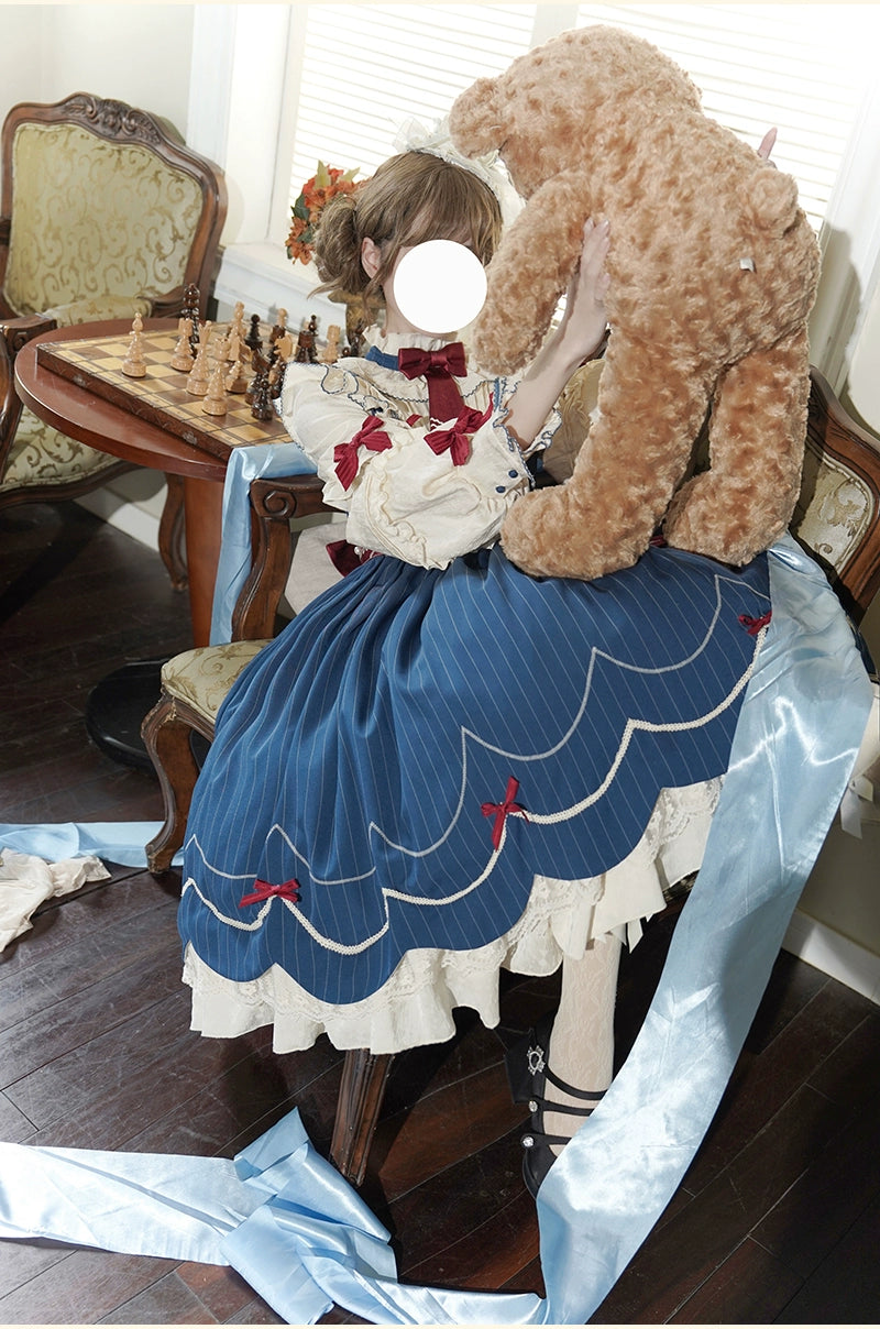 Buling Moon - Sweetheart Puppet - Retro Lolita OP Elegant Daily Lolita Dress