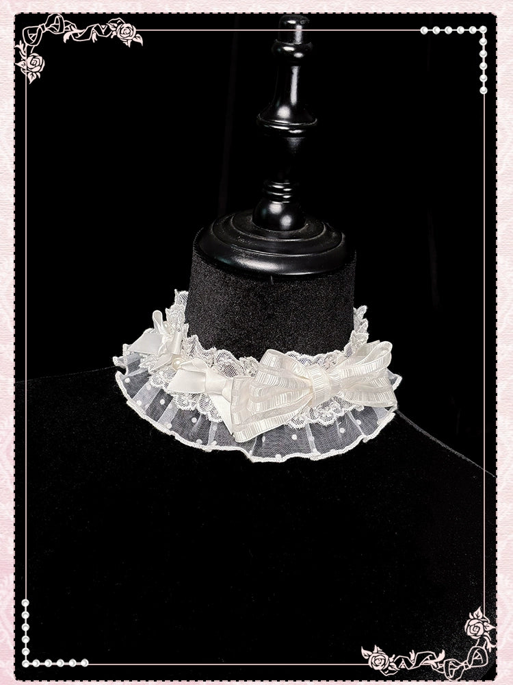 Shuang Sheng Xiao Xiong - Heart of Love - Lace Sweet Lolita Accessory Set 44308:803604