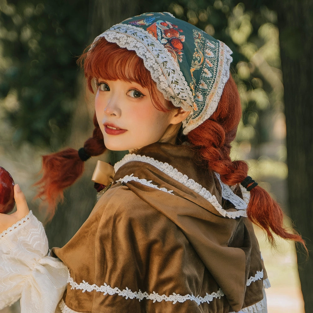 Miss Point - Praise of Abundance - Country Lolita Print Accessories