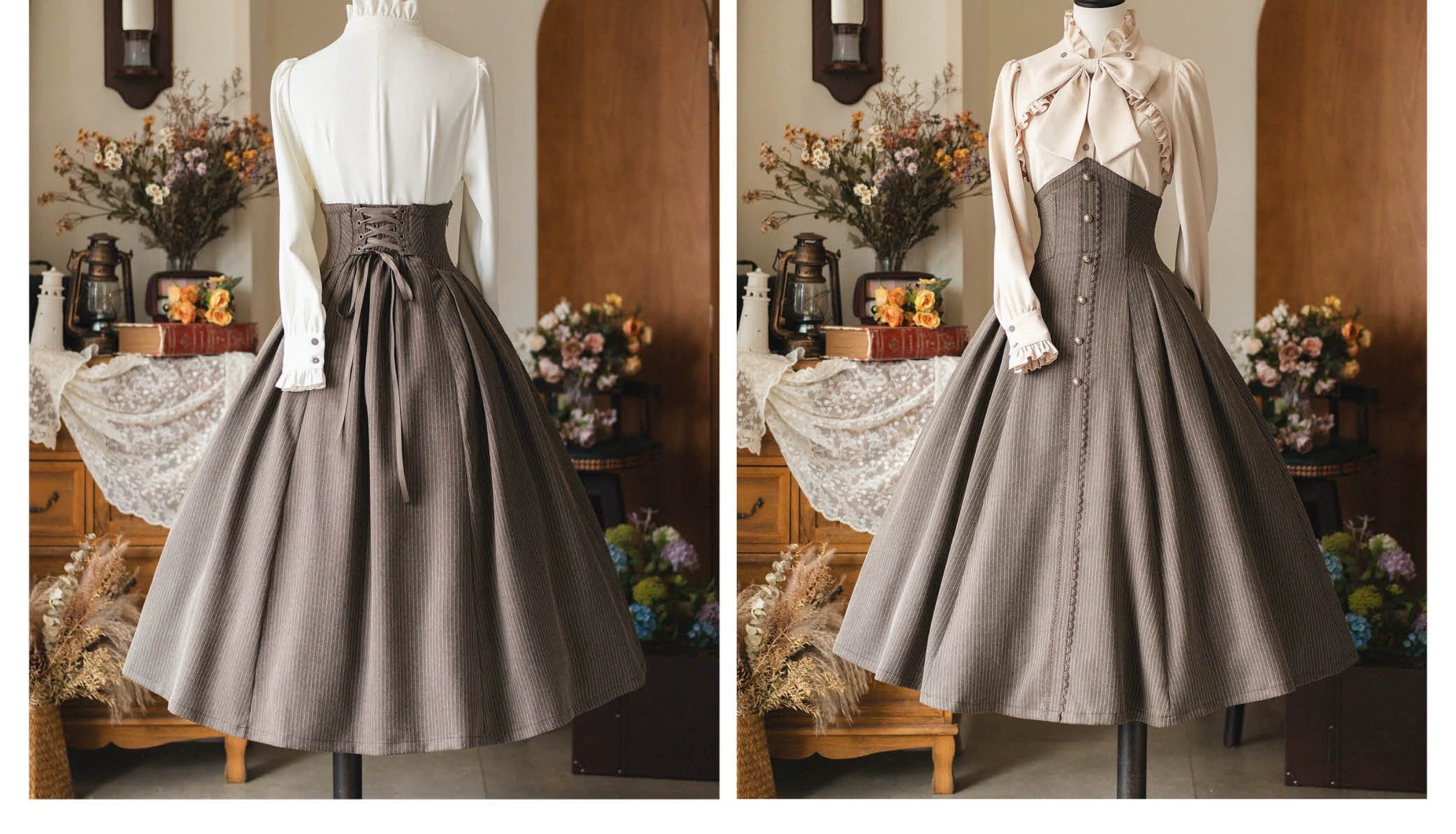 Forest Wardrobe - Forest Stationery - Classic Lolita SK Suit With Shirt And Coat 42087:725940