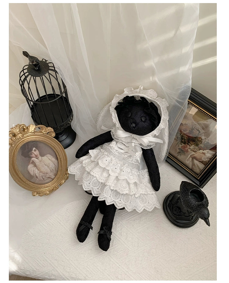 With PUJI - Puppet Box - Kawaii Lolita Bag Lamb Kitten Detachable Bag Dress Hat