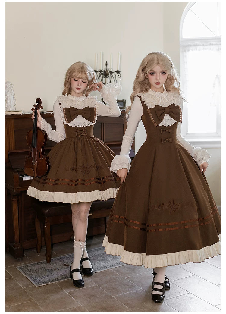 Oak Melody - Classic Lolita JSK, Bust Supporting Dress