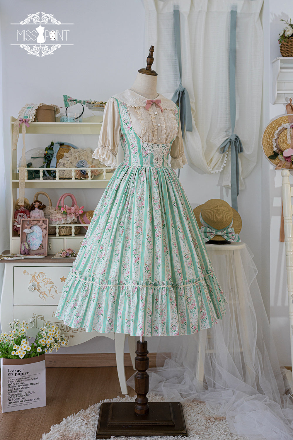 (Buyforme)Miss Point~Happy Summer Elegant Lolita Floral JSK 17940:246068