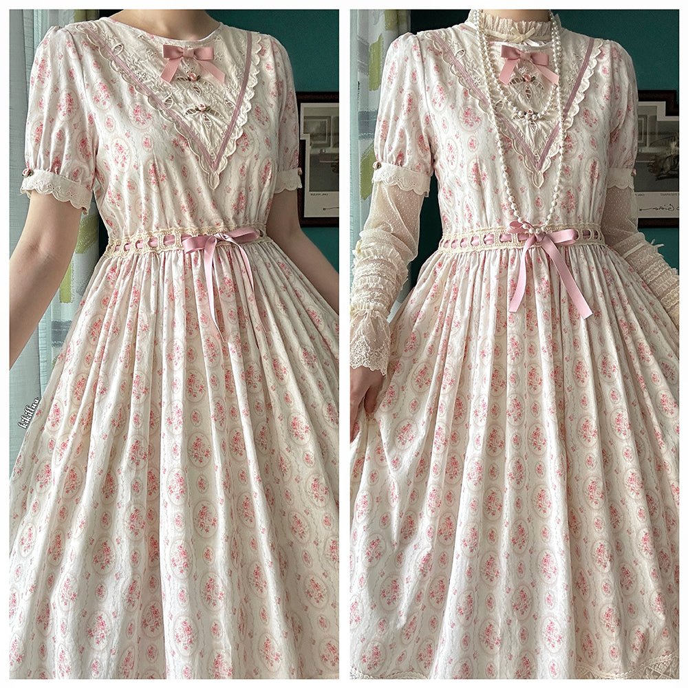 (Buyforme)Miss Point~Happy Summer Elegant Lolita Floral OP Dress 17704:244704
