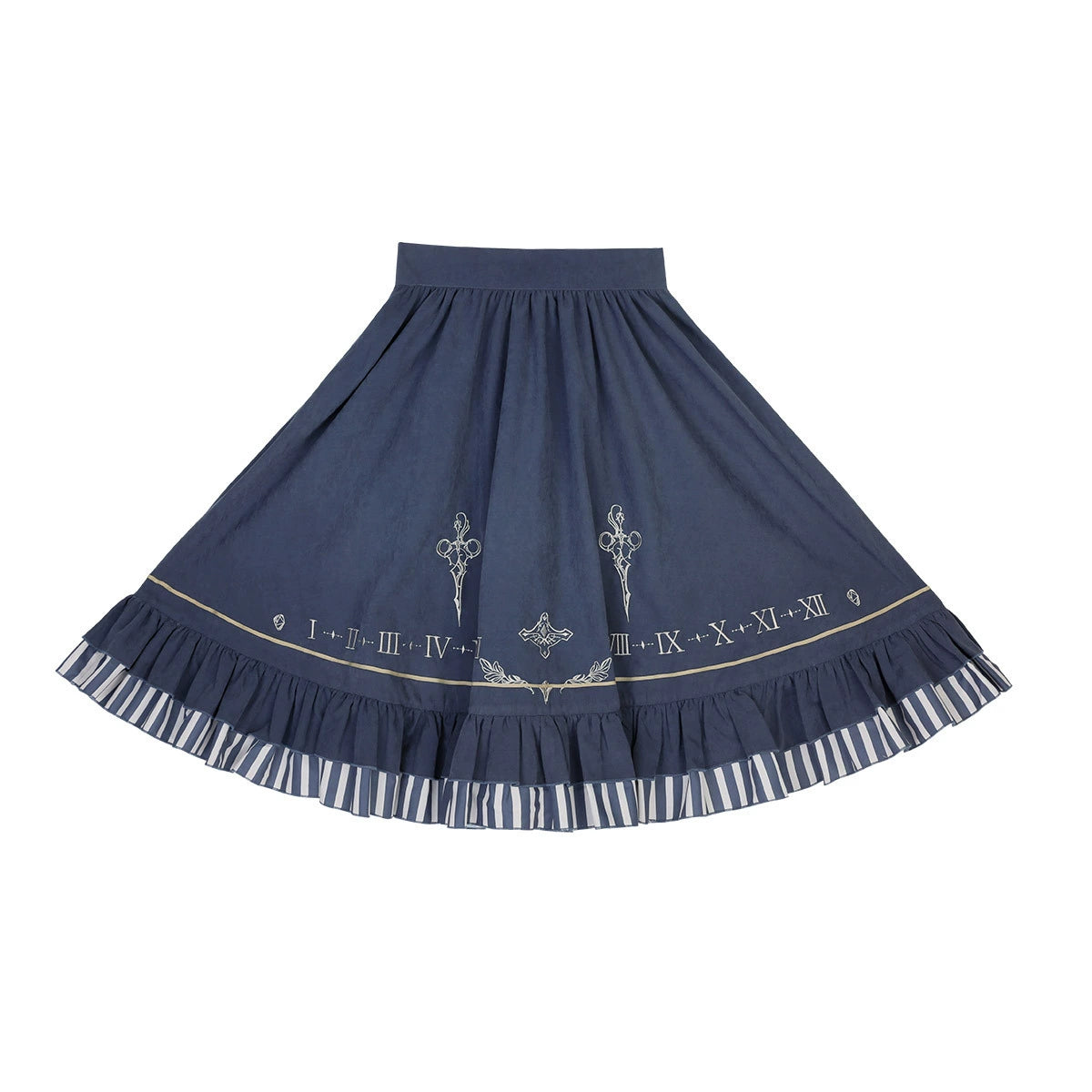 Cornfield Lolita - Gilded Pointer - Elegant Classic Lolita Skirt Suit Punk Lolita Style S Skirt only