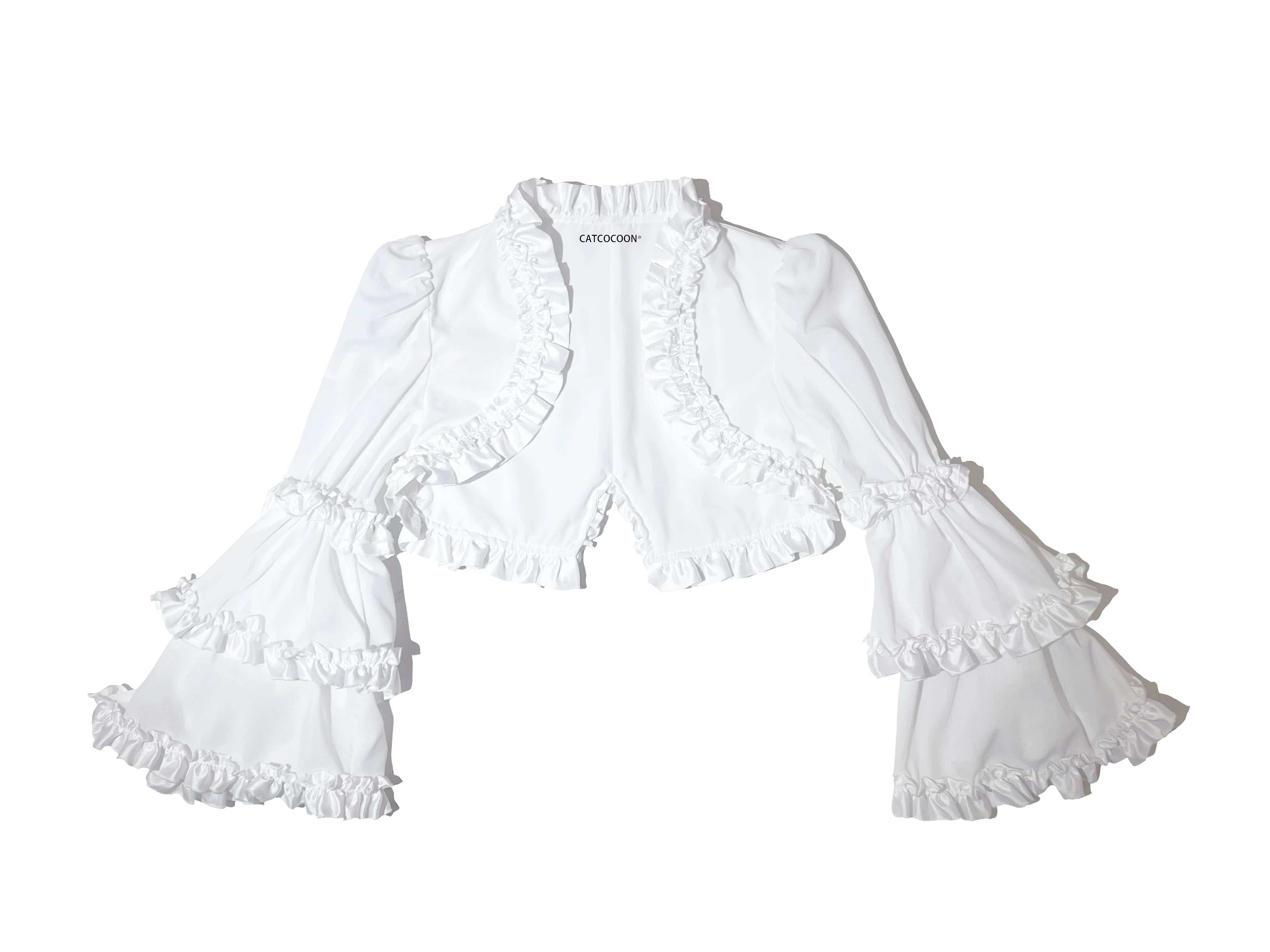 Lace Cross - Gorgeous Gothic Lolita JSK Dress, Hime Sleeve Bolero (L M S) 44545:813169