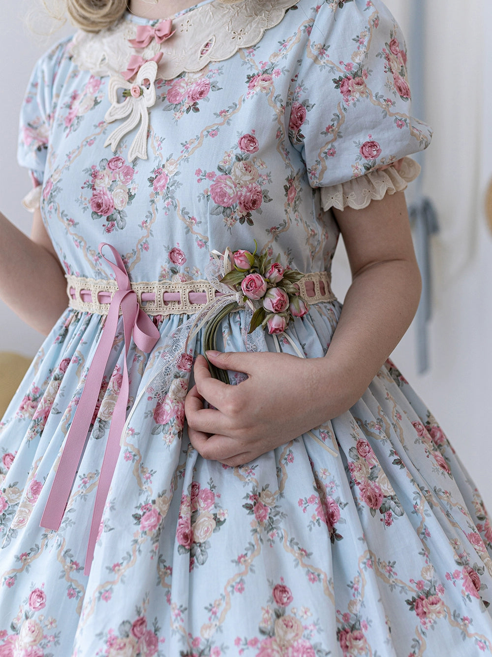 Miss Point~Customized Elegant Lolita OP Dress Cute Daily Girl Short Lolita Dress 35670:519672