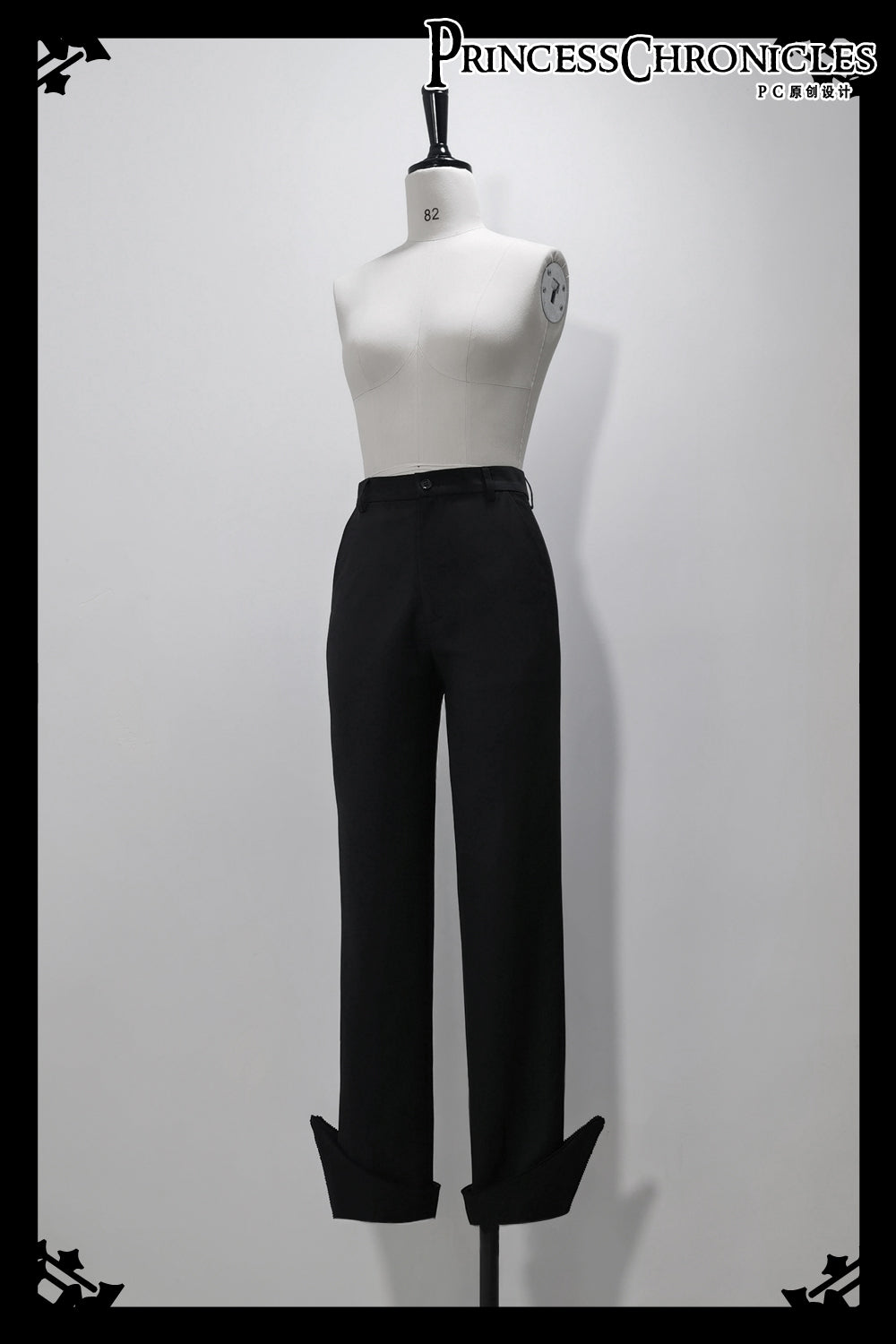 Princess Chronicles - Yan Ye - Ouji Lolita Prince Black Pants S Black Pants