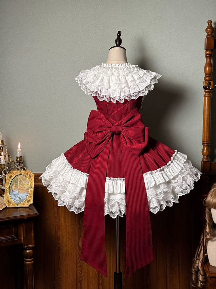 Sweet Lolita Trailing Large Bow with Long Ribbons Sweet Lolita Trailing Large Bow with Long Ribbons