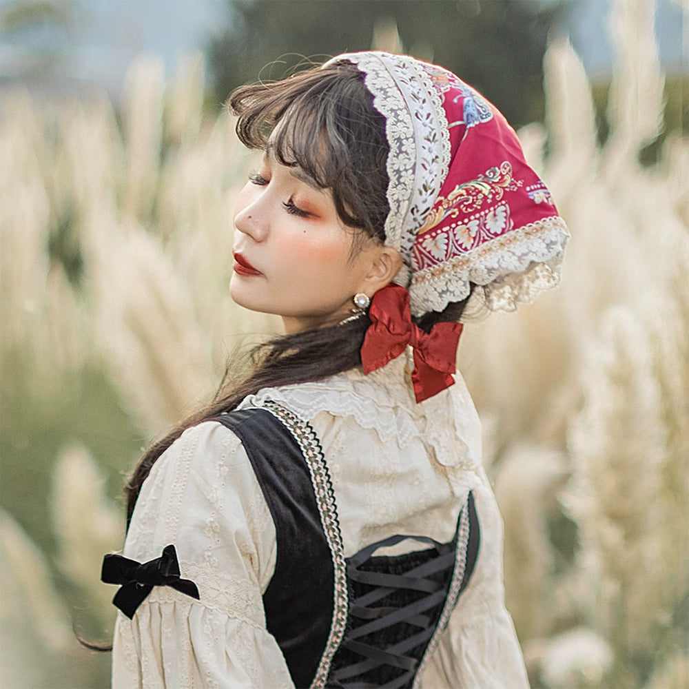 Miss Point - Praise of Abundance - Country Lolita Print Accessories 44256:800652