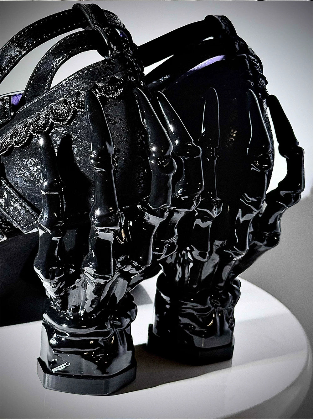 Tome of Holy Remains - Gothic Lolita Novelty Heel Shoes 45620:856250