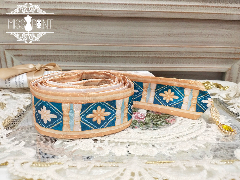 Miss Point - Dusk Bester - Egyptian Lolita Brooch Waistband Shawl square brick waistband