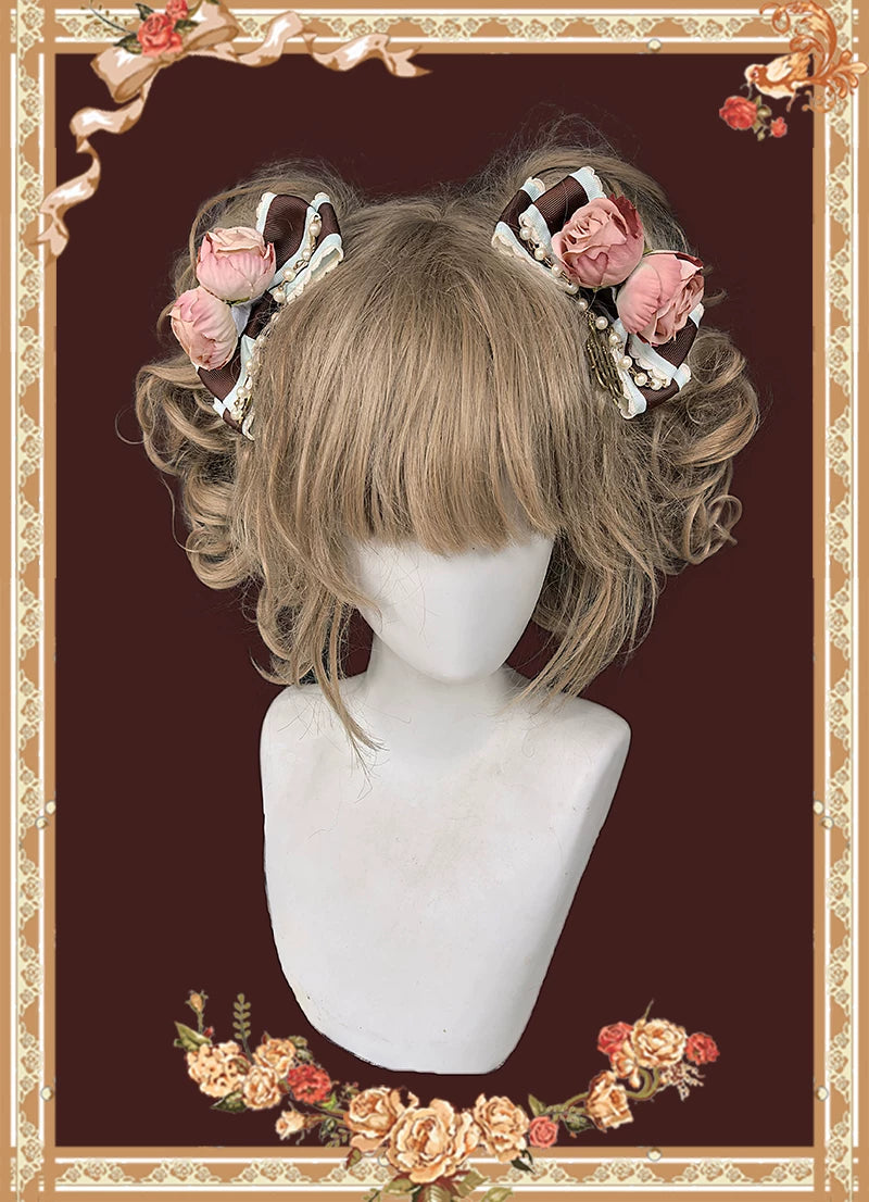Candy House - Old School Lolita Cake Print JSK Dress, Side Zipper