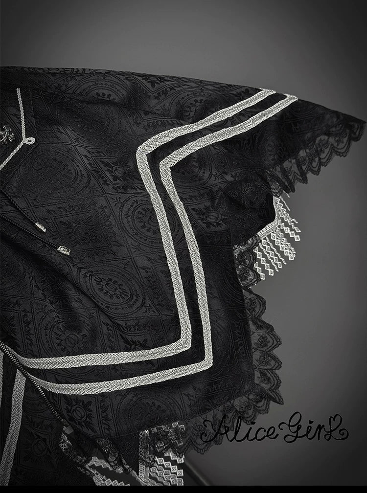 Dawnbreaker - Military Lolita JSK, Diamond Shaped Hemline 44643:816802