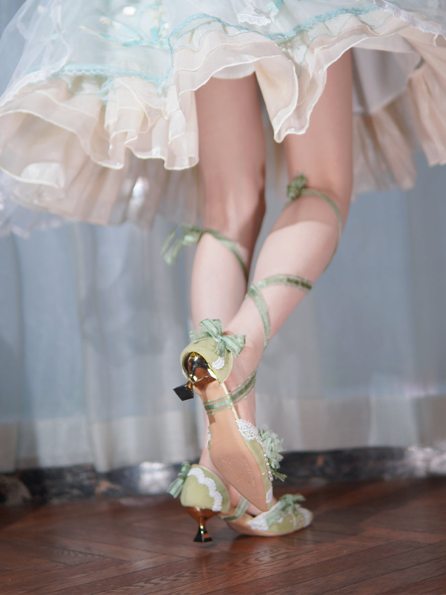 Sky Rabbit - Two - Fresh and Elegant Lolita Heels