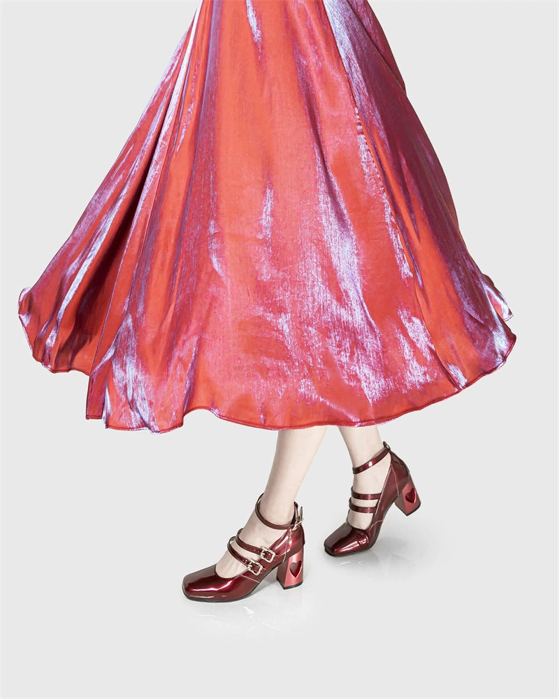 MR.Qiutian - Byron Manor - Elegant Lolita Shoes Thick Mid Heel Shoes