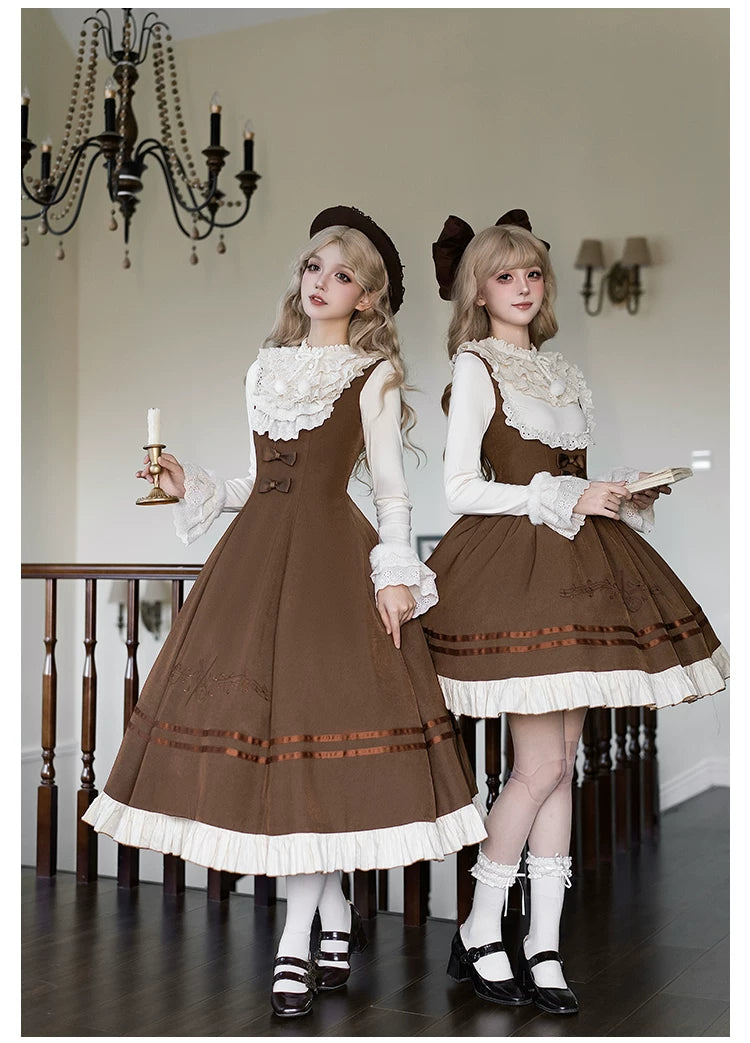 Oak Melody - Classic Lolita JSK, Bust Supporting Dress