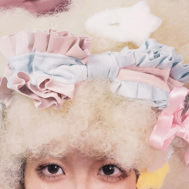 (Buyforme)Daydream Whisper~Plus Size Cute Sweet Making Wish Lolita JSK S kc-pink blue