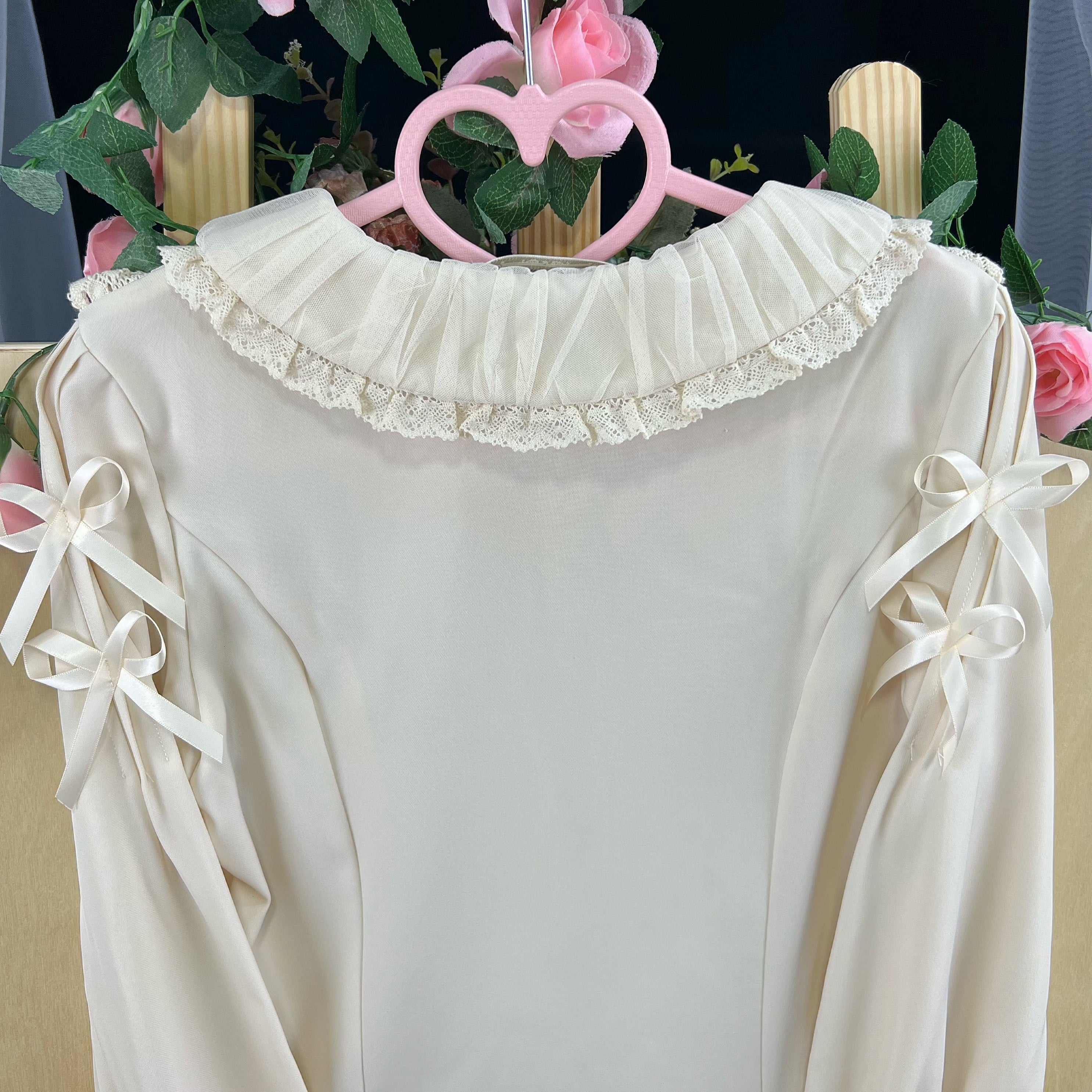 DMFS Lolita~Sweet Lolita Blouse Peter Pan Collar Shirt 40828:677606