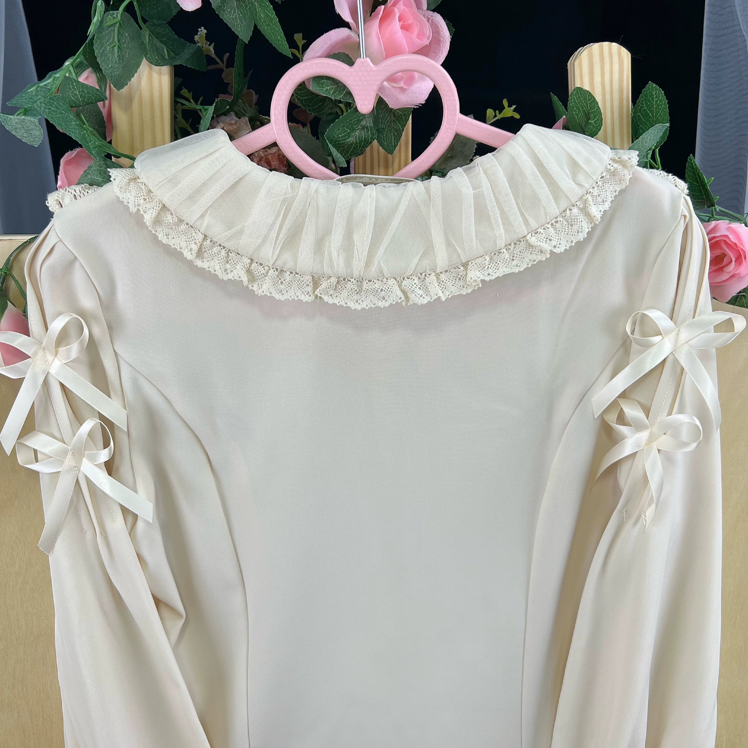 Sweet Lolita Blouse Peter Pan Collar Shirt 40828:753172