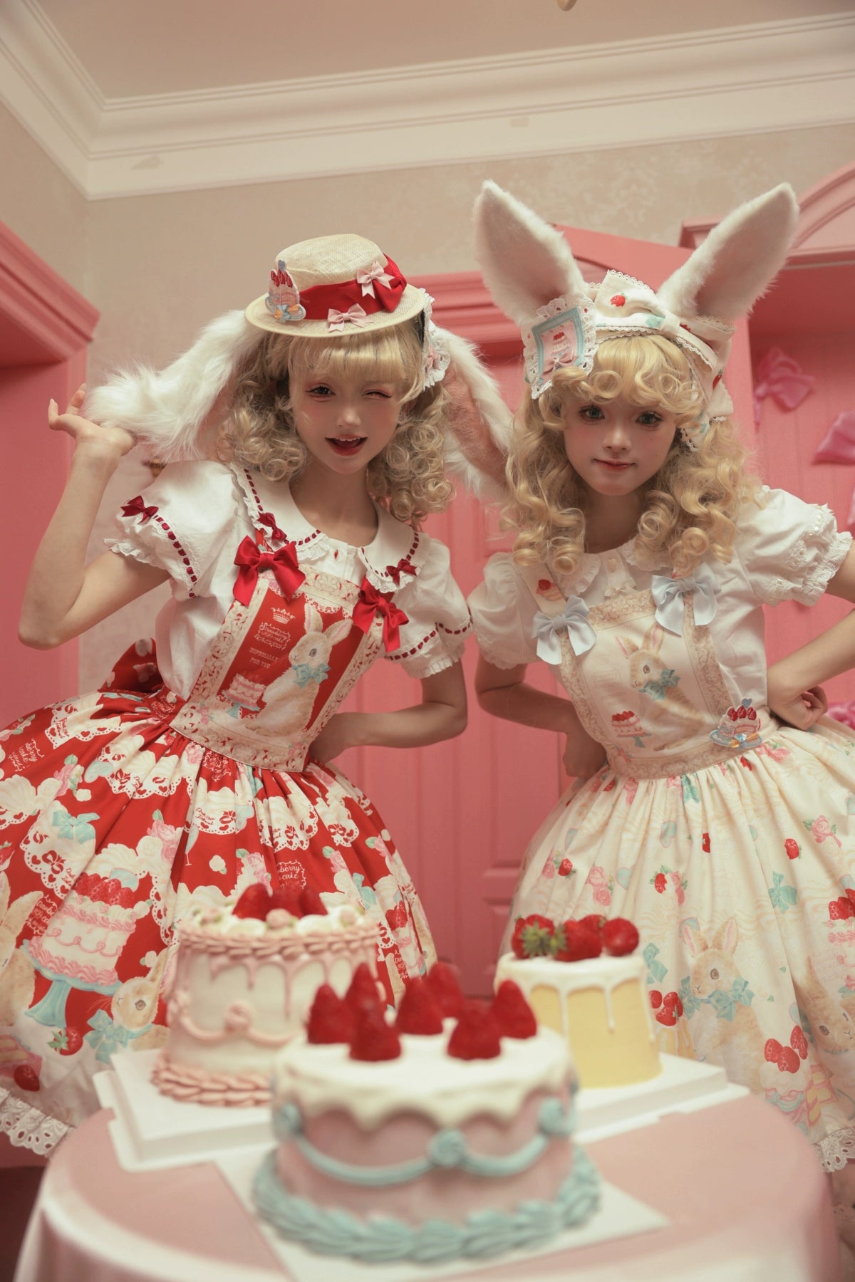 Dark Star Island~Honey Bunny Cake~Sweet Lolita JSK/OP/Strap SK/Shirt 39864:638630