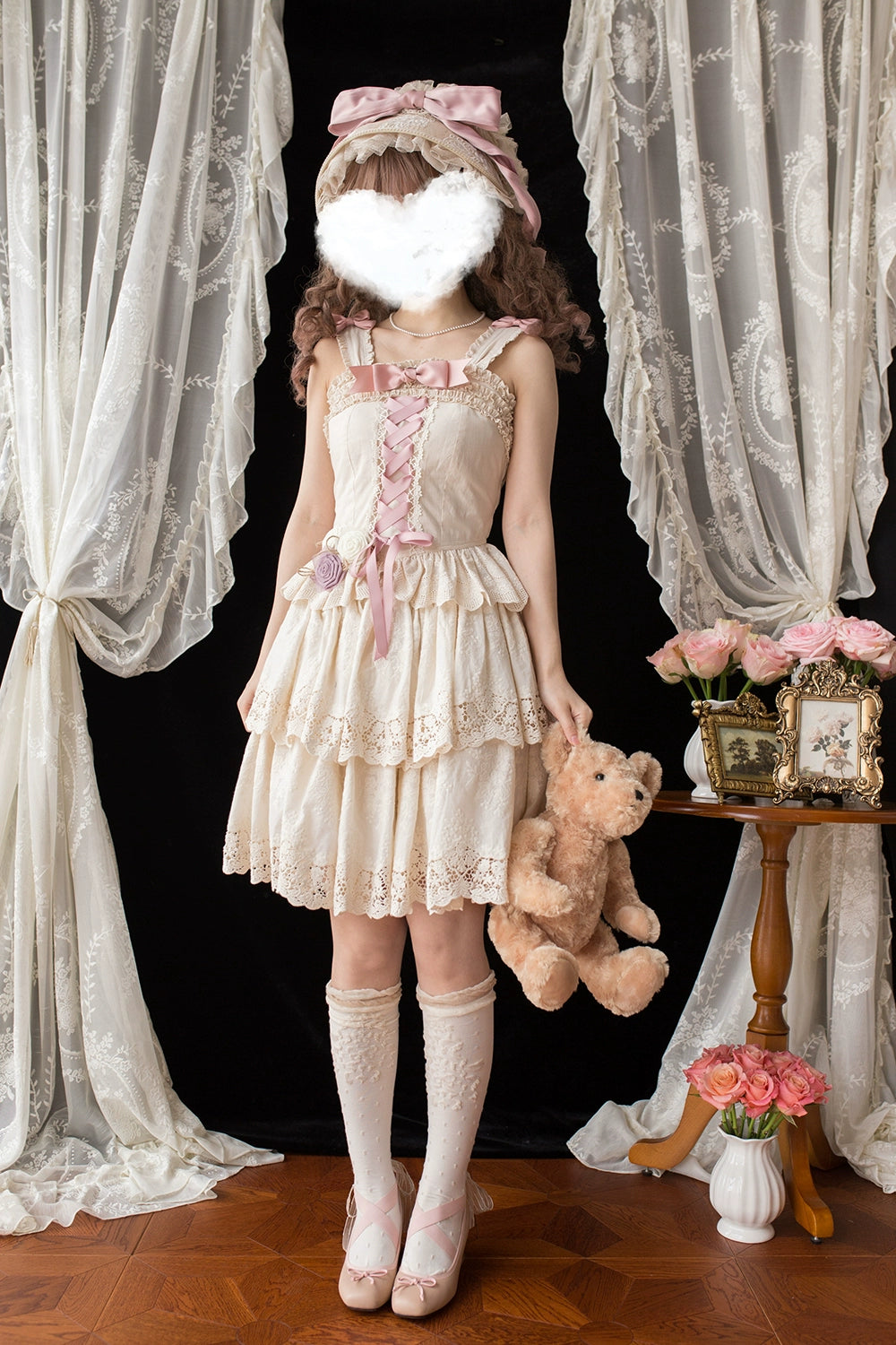 Miss Point - Forest Waltz - Classic Lolita Blouse & Multi-Tiered Ruffles SK 44233:800038