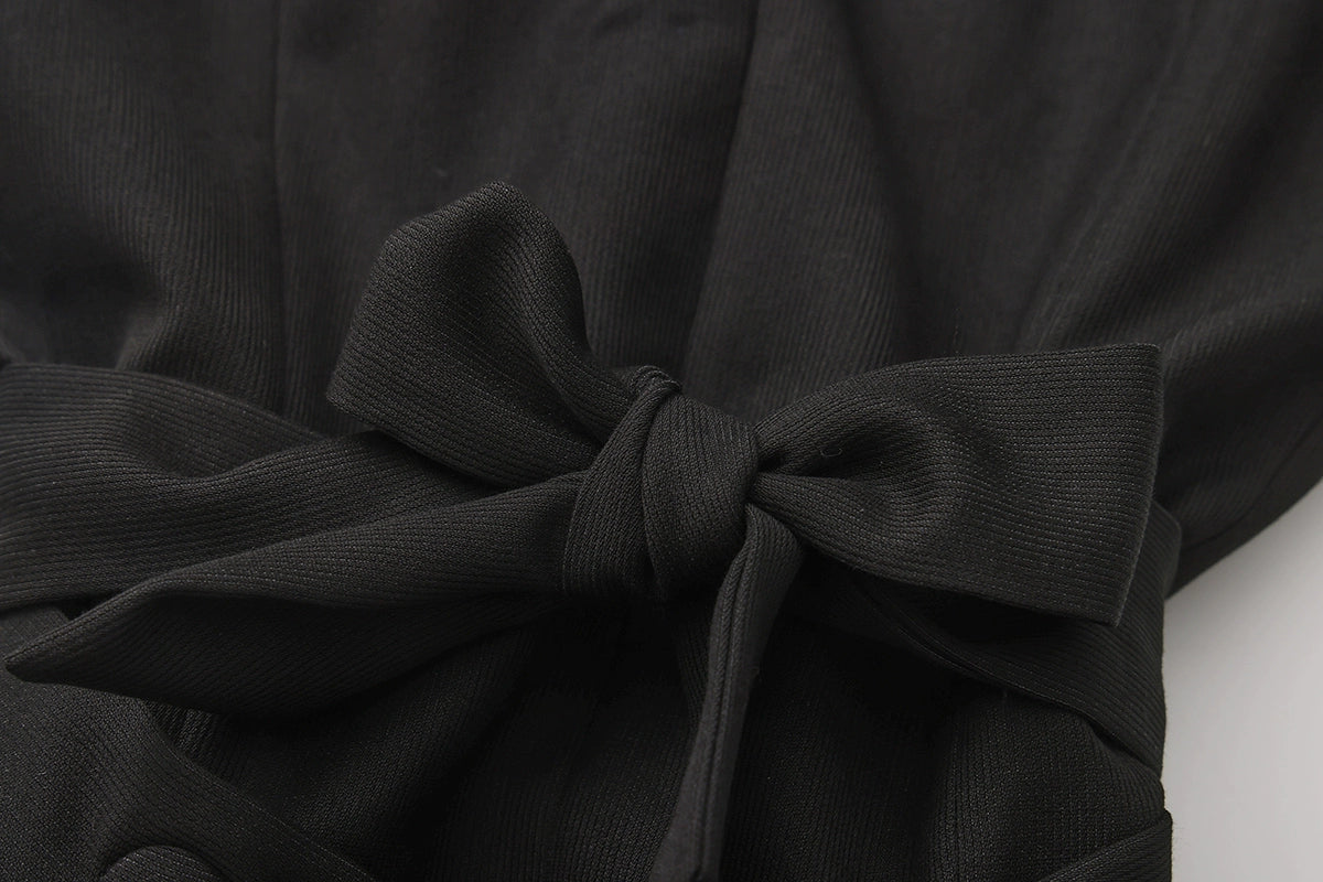 Immortal Thorn - Silent Agent - Ouji Lolita Black Vest Coat 44150:796644