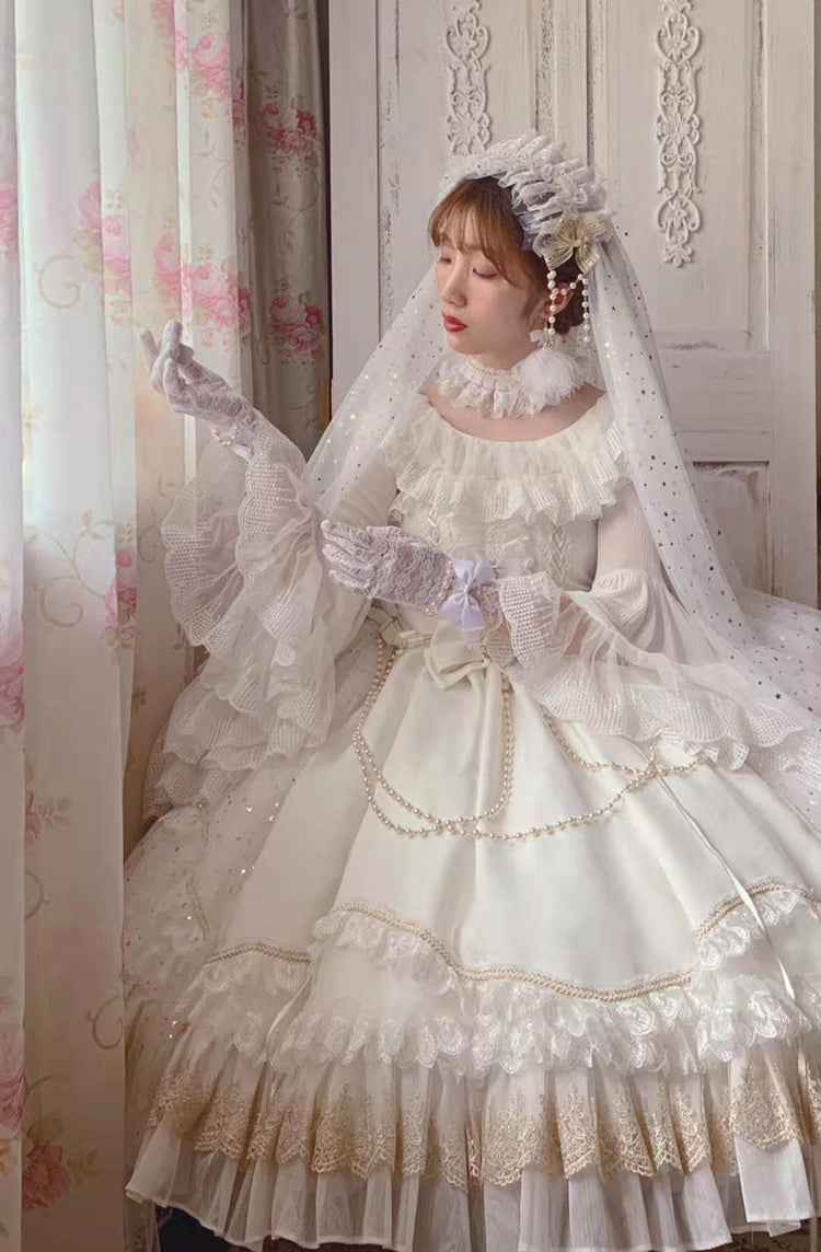 (Buyforme)Fairy Tales~Fate Quartet Bridal Lolita Gothic Accessories Blouse 19864:276070