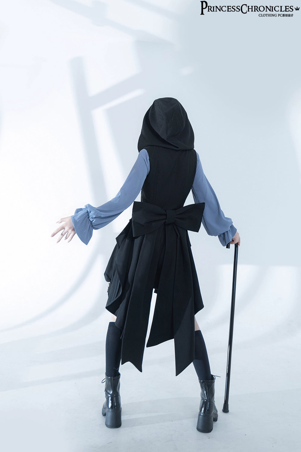 Princess Chronicles - Narrative Rule - Ouji Lolita Prince Shorts Set Long Vest