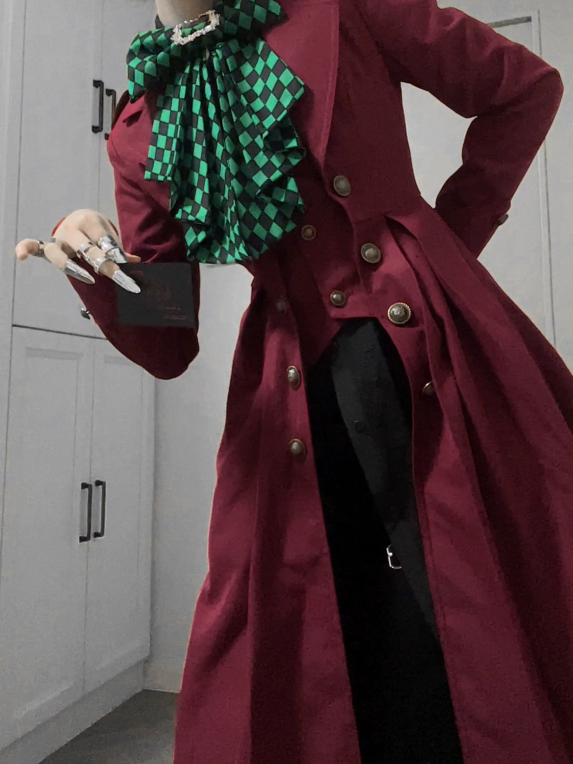 Gazing Galactic - Paranoia Punishment - Ouji Lolita Trench Coat Gothic Lolita Coat