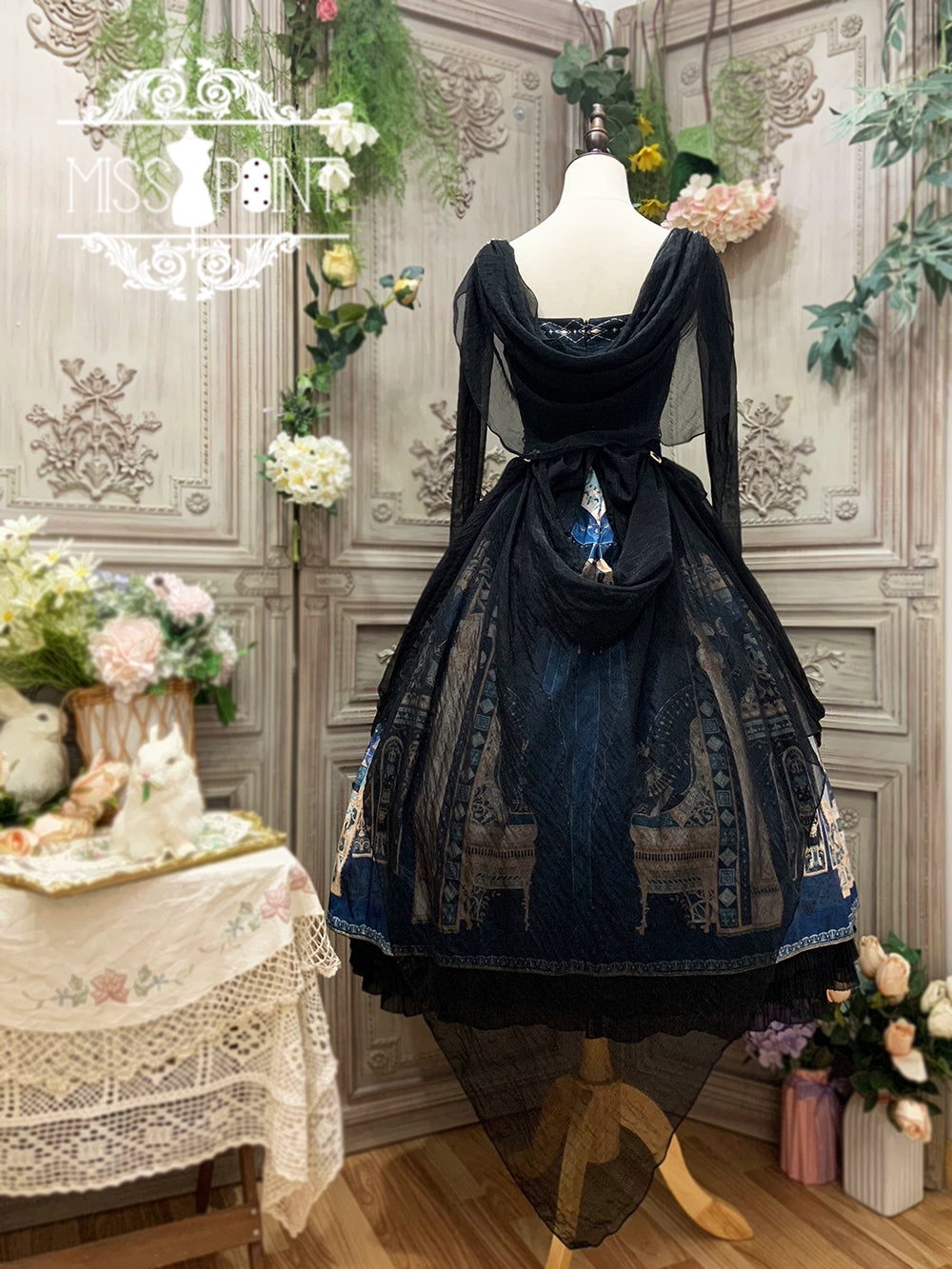 Miss Point~Dusk Best~Egyptian Lolita Dress Set Gorgeous JSK 38348:585772