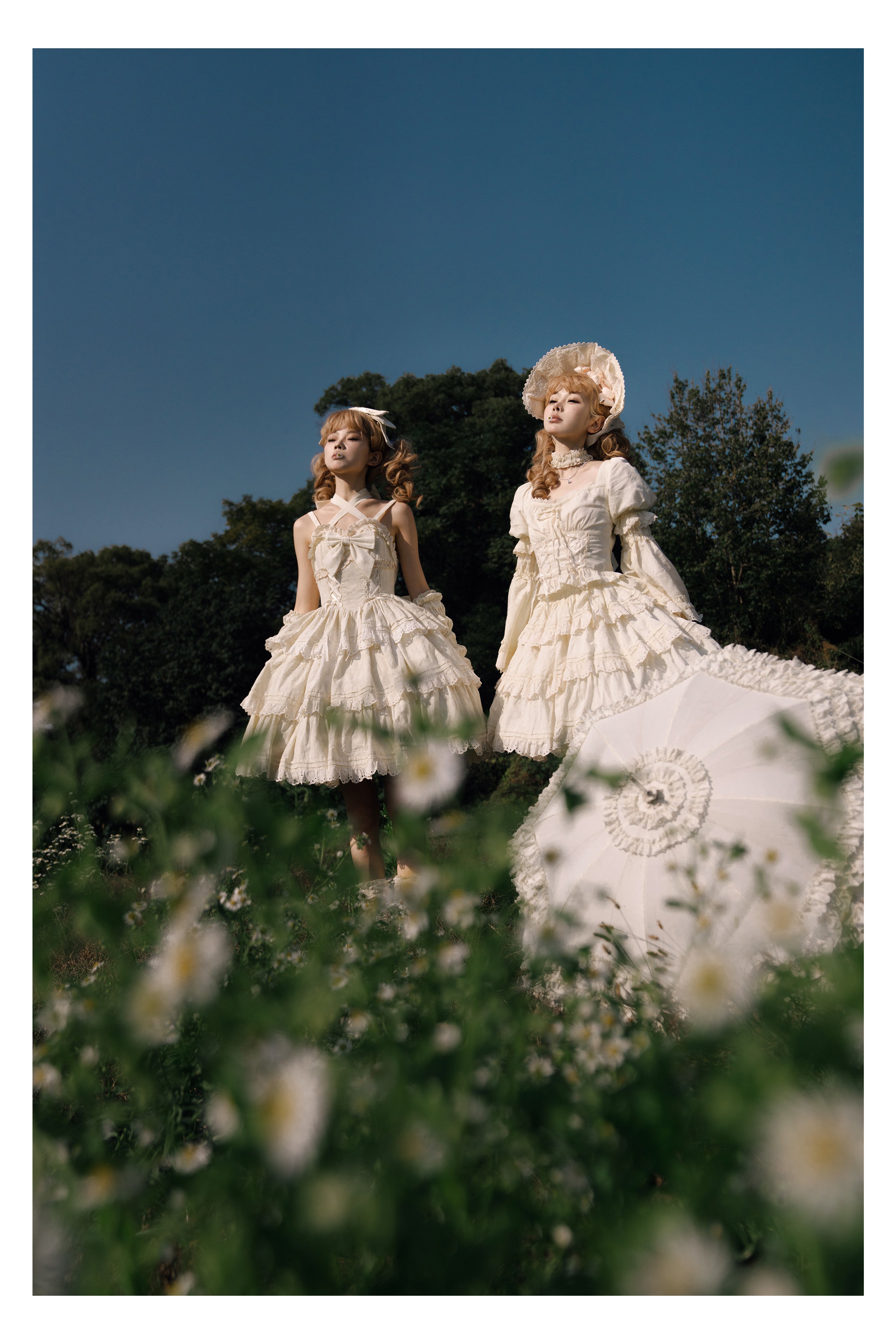 MEEKWIND - Miss Flora - Sweet Lolita Accessories Doll-like Headdress 42376:737576
