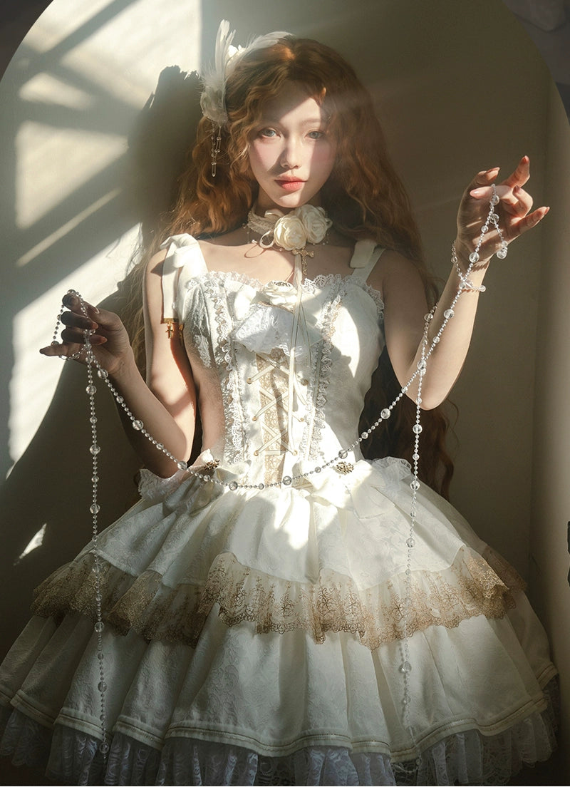 Black Stockholm Lover Gothic Plus Size Lolita Jsk Dress main image 0