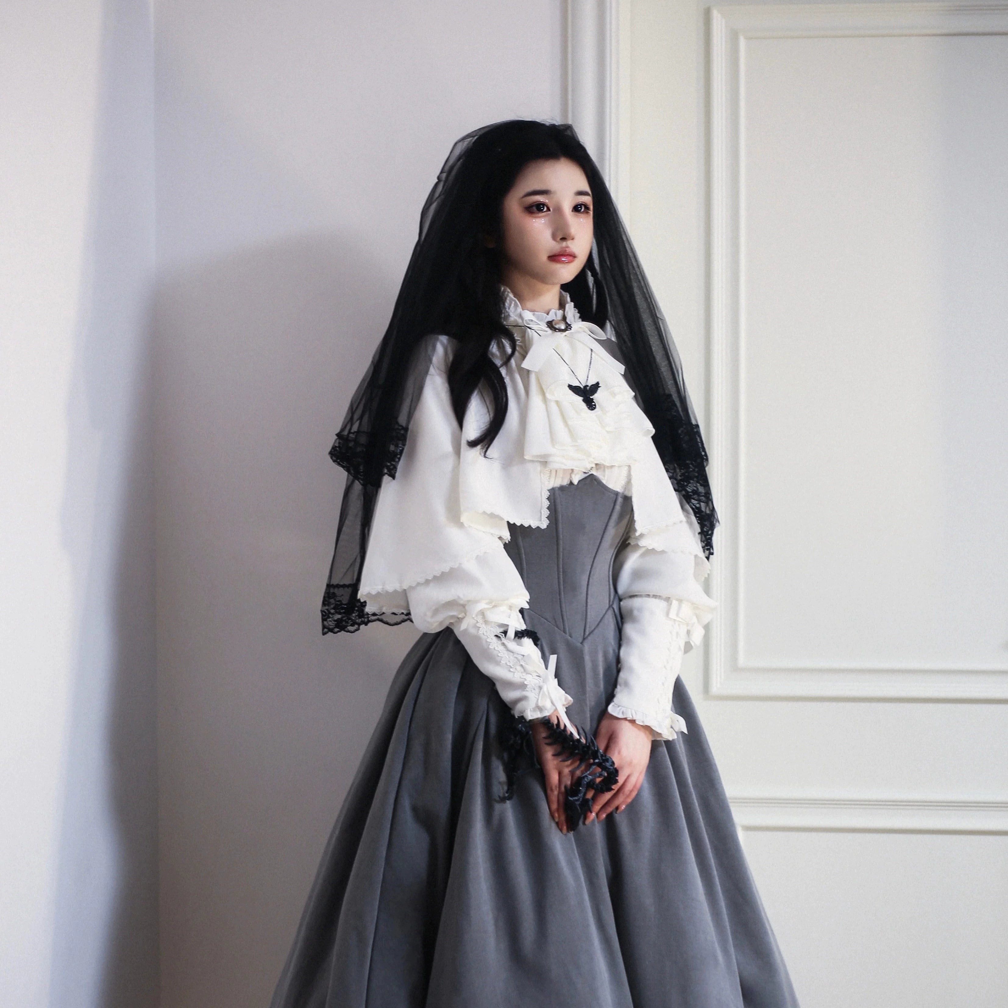 Sweet Wood - Margaret - Plus Size Lolita Dress Suit Solid JSK