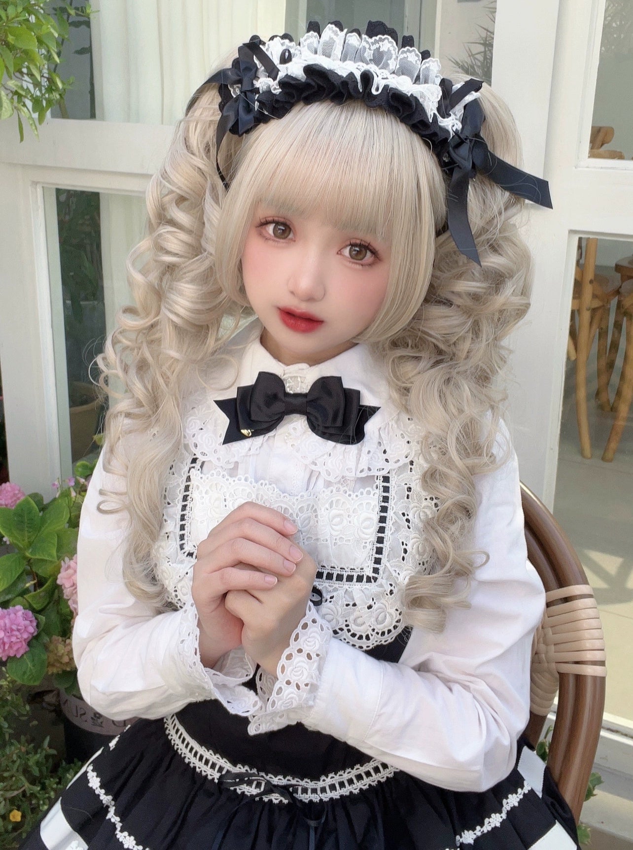 Cheese Cat - Sweet Lolita Headband Ribbon Bow Headbands