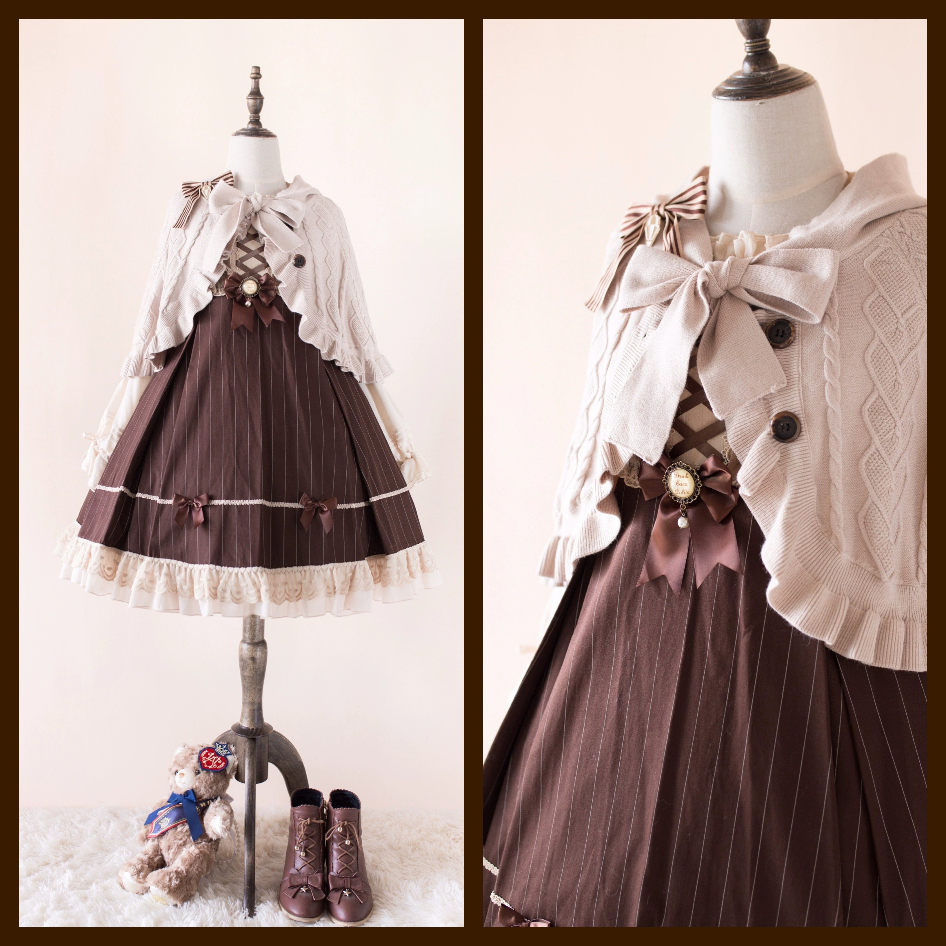 Sara Bell~Little Red Riding Hood~Sweet Lolita Thick Chirstmas Cloak 22398:318934