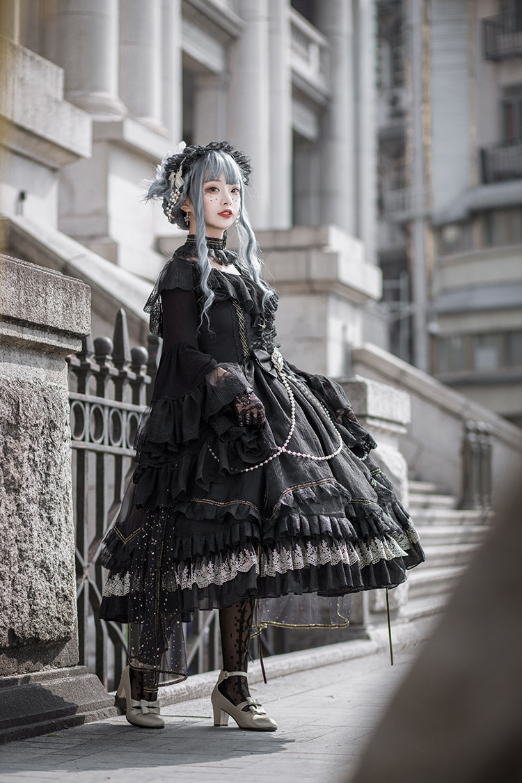 (Buyforme)Fairy Tales~Fate Quartet Bridal Lolita Gothic Accessories Blouse 19864:276132