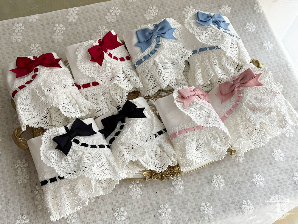 Miss Point - Vintage Petal Rabbit - Old School Lolita Headdress Suit With Bunny Ear 43134:766744