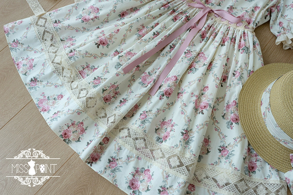 Miss Point~Customized Elegant Lolita OP Dress Cute Daily Girl Short Lolita Dress 35670:519826