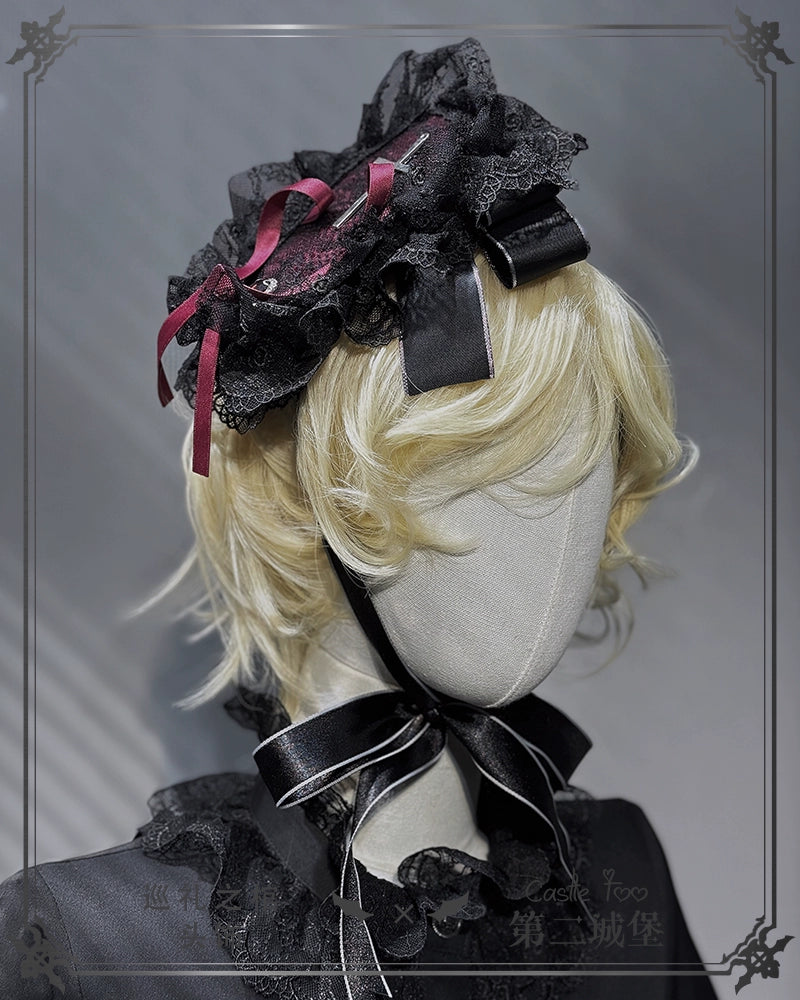 CastleToo - Coffin of Pilgrimage - Ouji Lolita Shirt Pants Suit Medieval European Prince Suit (L M S XL) 35586:496698