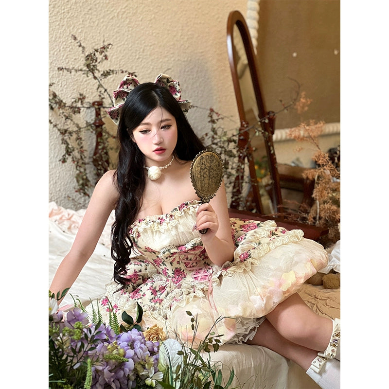 Diamond Honey - Sweet Lolita JSK Dress Sleeveless Dress for Spring Summer