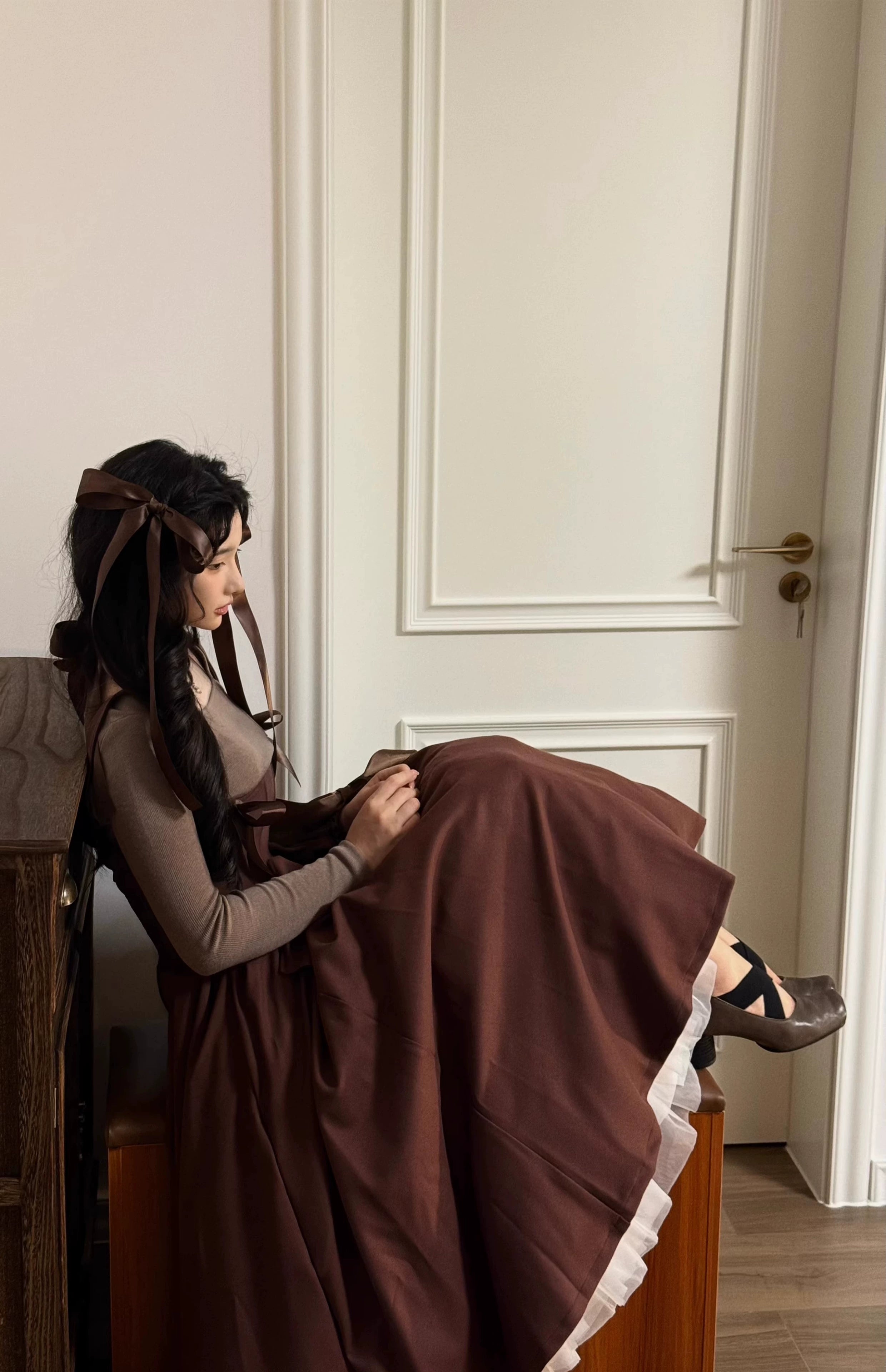 Sweet Wood~Classic Lolita Sweater Wool Lolita Inner wear 40822:708024