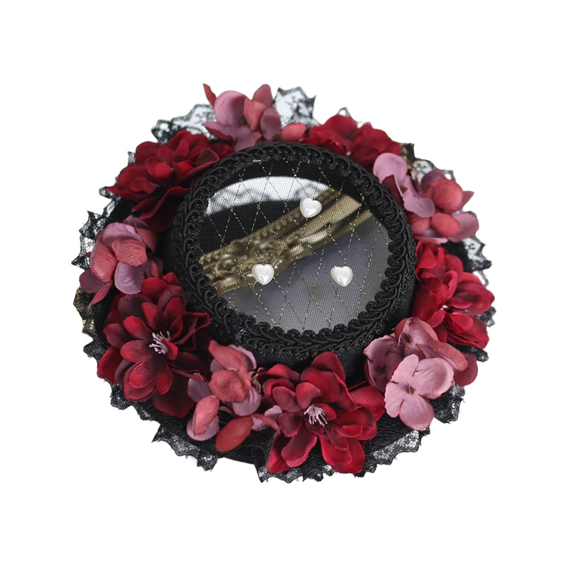 Xiaogui - Elegant Lolita Tea Party Multicolor Hat