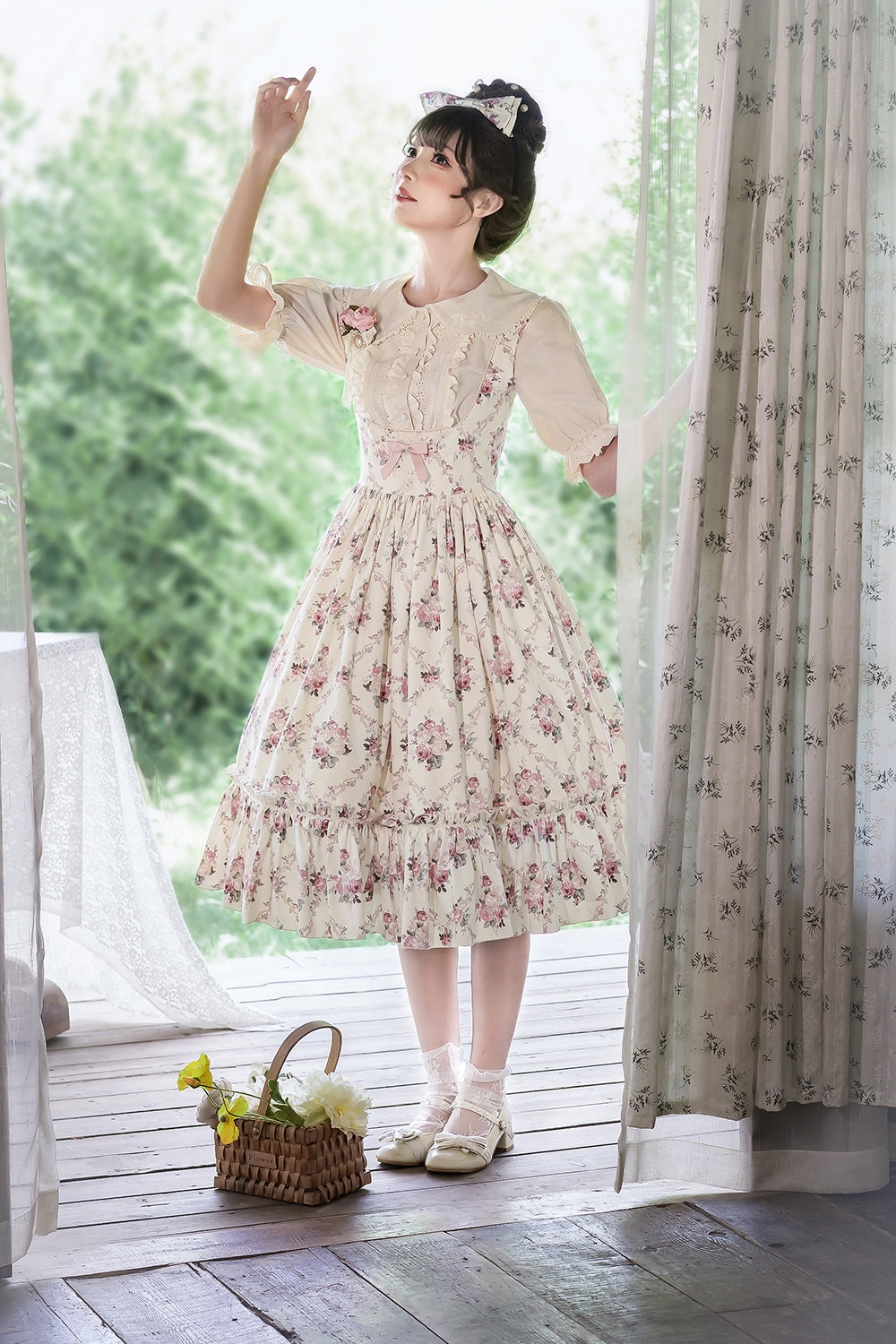 (Buyforme)Miss Point~Happy Summer Elegant Lolita Floral JSK 17940:245884